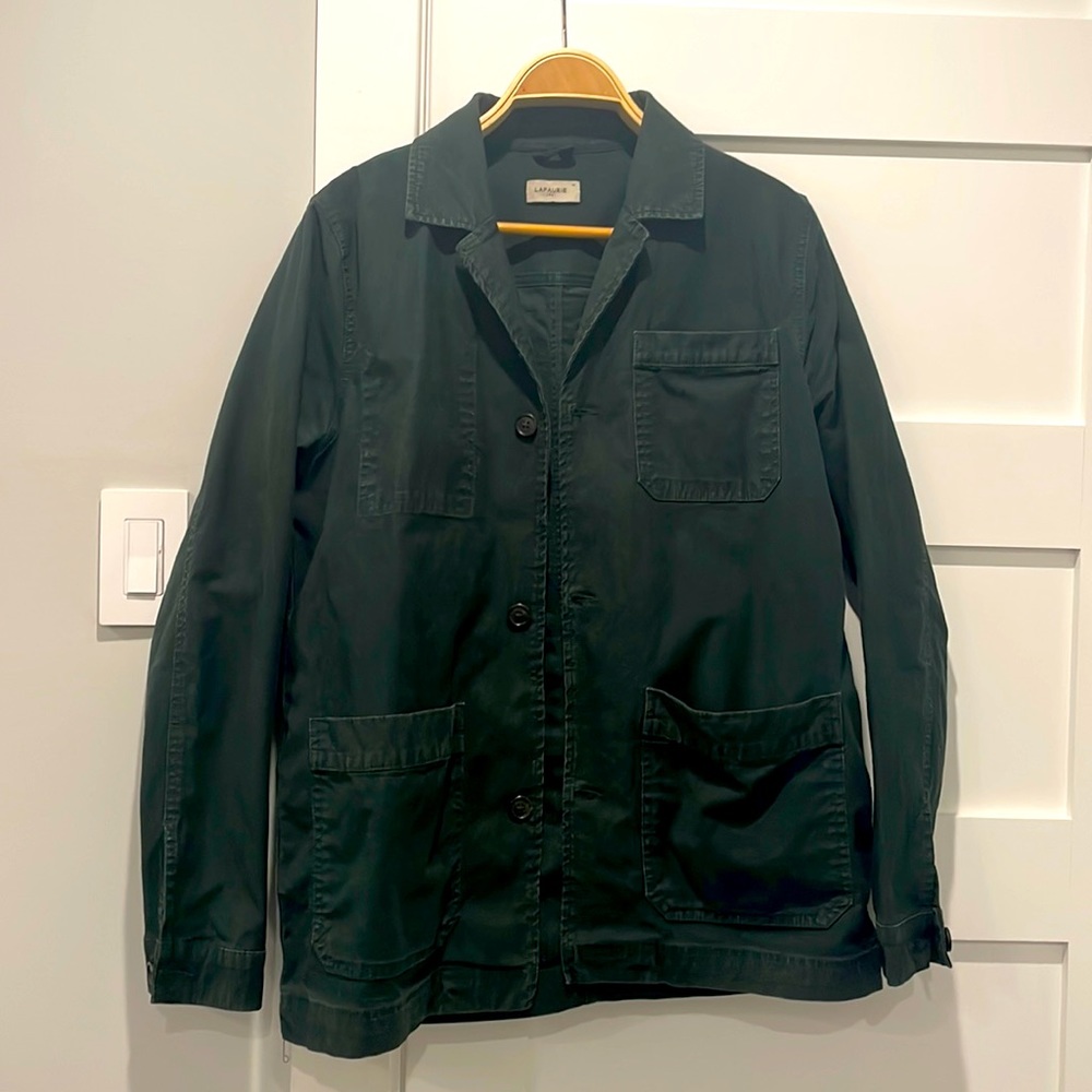 Dark Green Lafaurie Chore Jacket